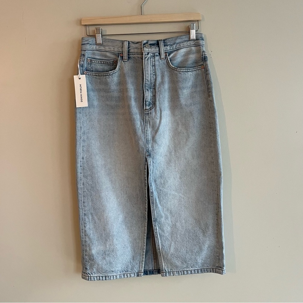 Aritzia Denim Forum The 90s Halle Jean Skirt - Picture 8 of 15